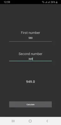 Calculator Spike android App screenshot 1